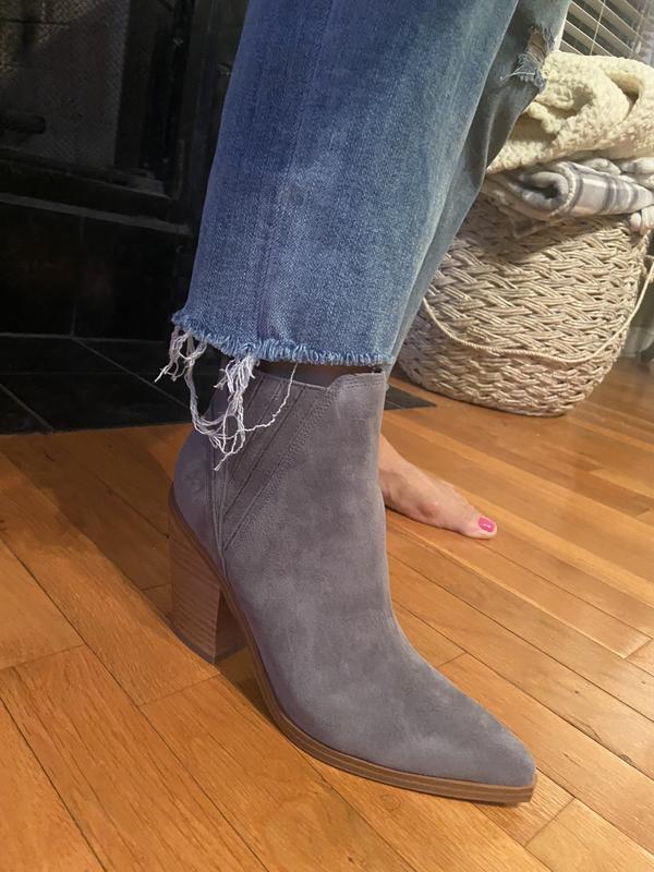 Customer photo for "Best brand and fit for pointy toed booties"