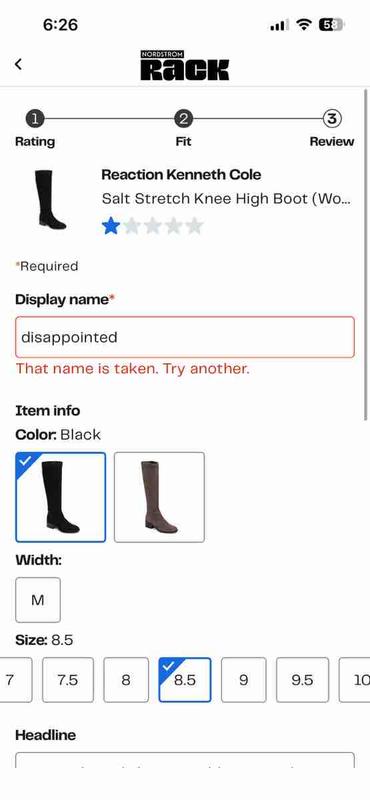 received used shoes terrible material