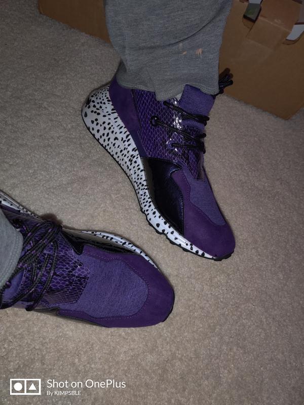 purple steve madden sneakers