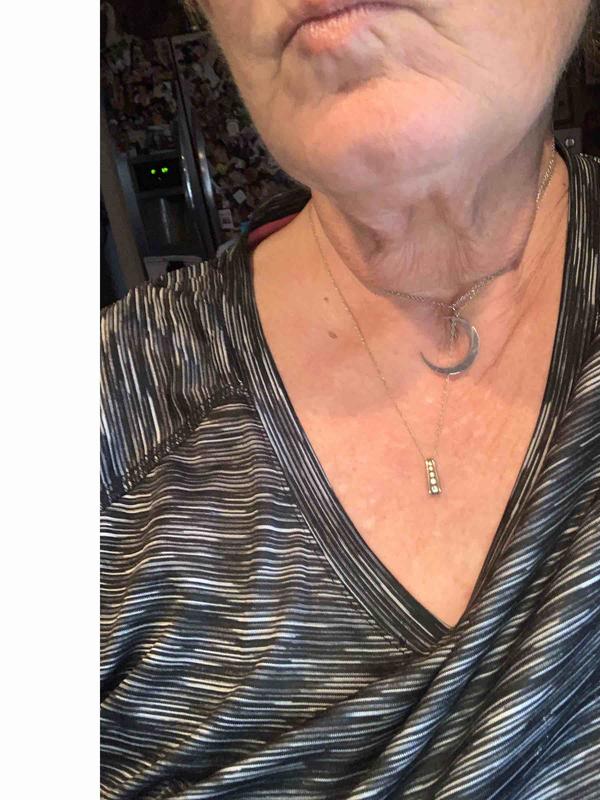 Customer photo for "broke when took out of bag and way too small."