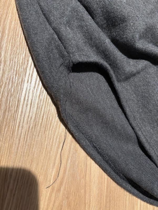 Raw edge is way raw!