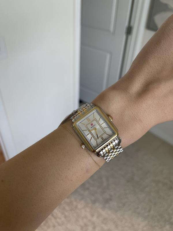 Michele deco ii hot sale two tone