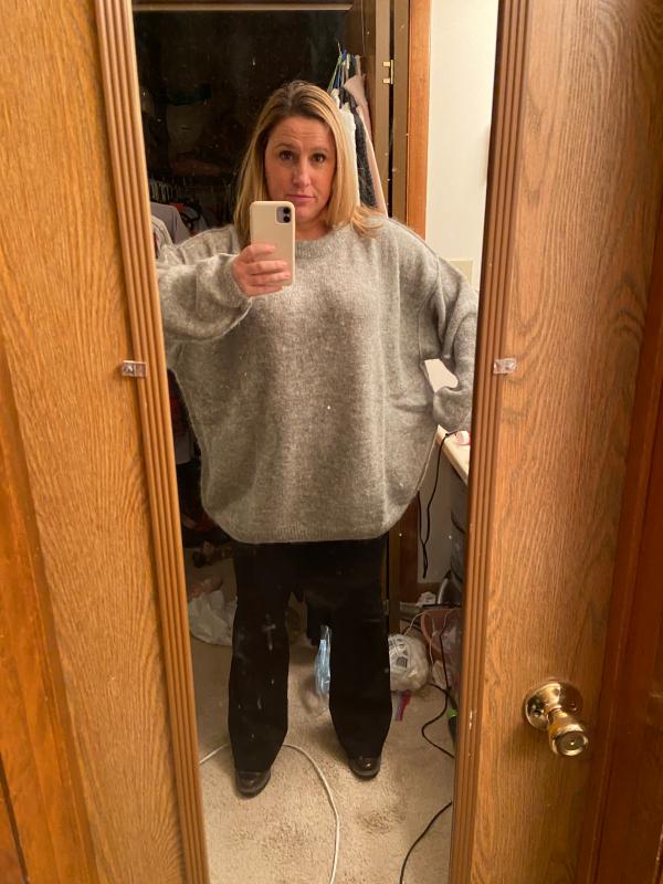 free people angelic crew neck pullover