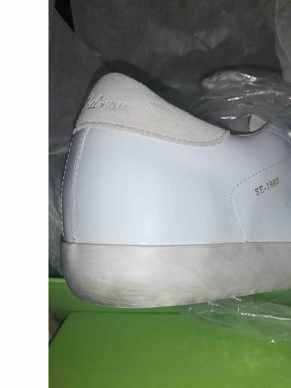 Great shoes but distressing is a bit much