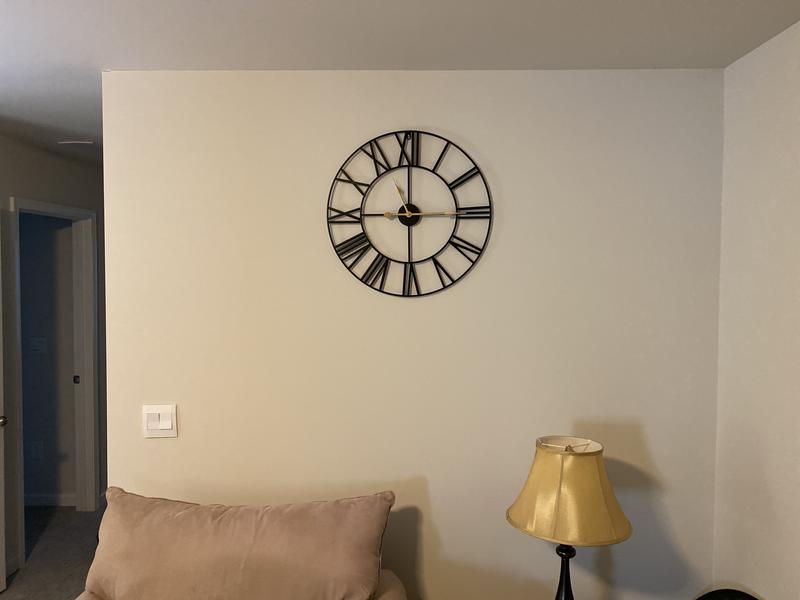 Black Wall Clock