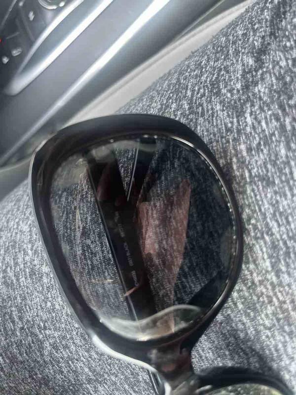 Customer photo for "the lenses started deteriorating"
