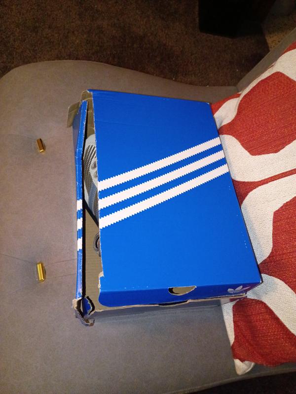 Customer photo for "Damaged Box"