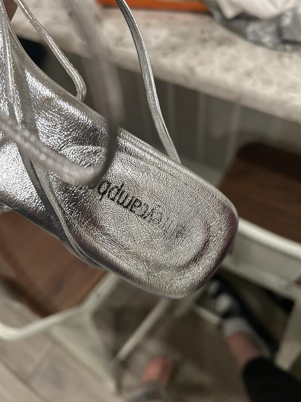 Customer photo for "Disappointed the shoes came worn"