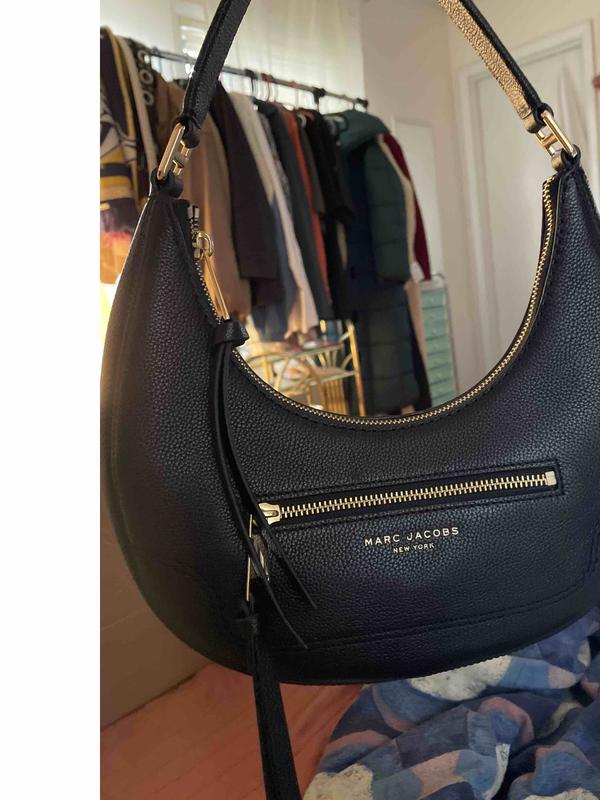 Marc Jacobs Small Leather Crescent Shoulder Bag – Popshop Usa