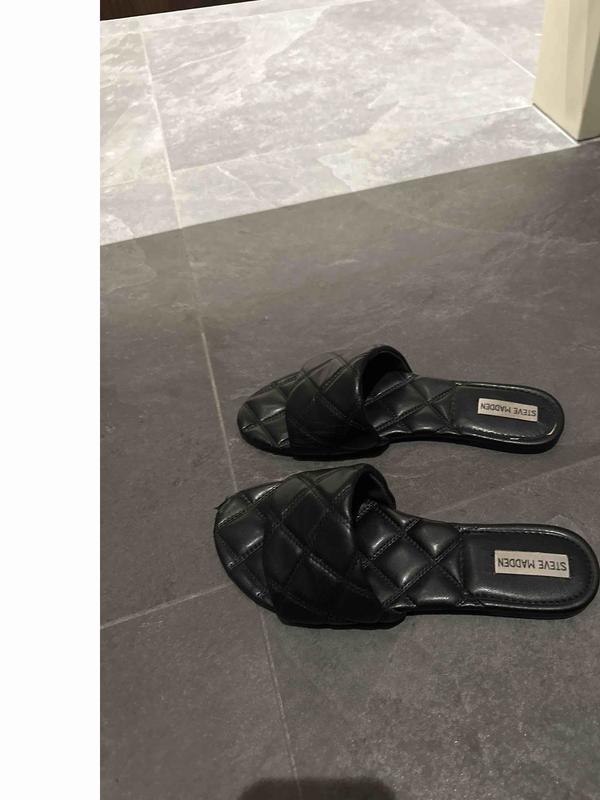 【Steve Madden】 Perrie キルティング スライド サンダル Steve Madden Perrie Slide Sandal (Women) | Nordstromrack