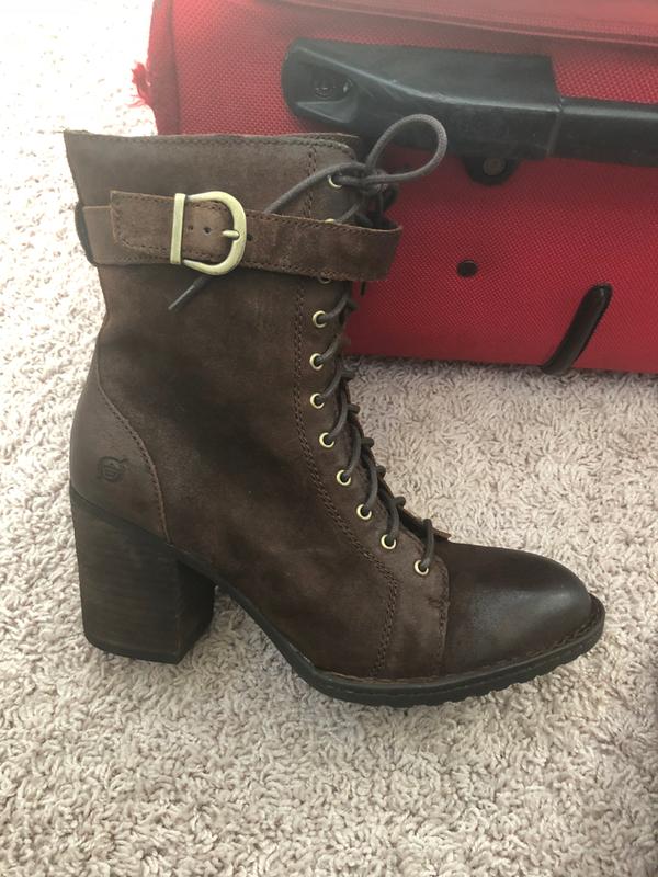 born cass block heel boot