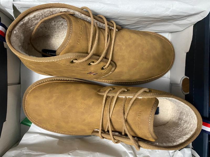 shearling lined chukka boots