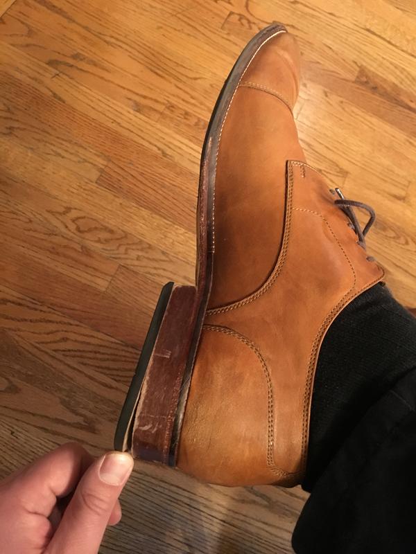 cole haan benton cap toe derby ii