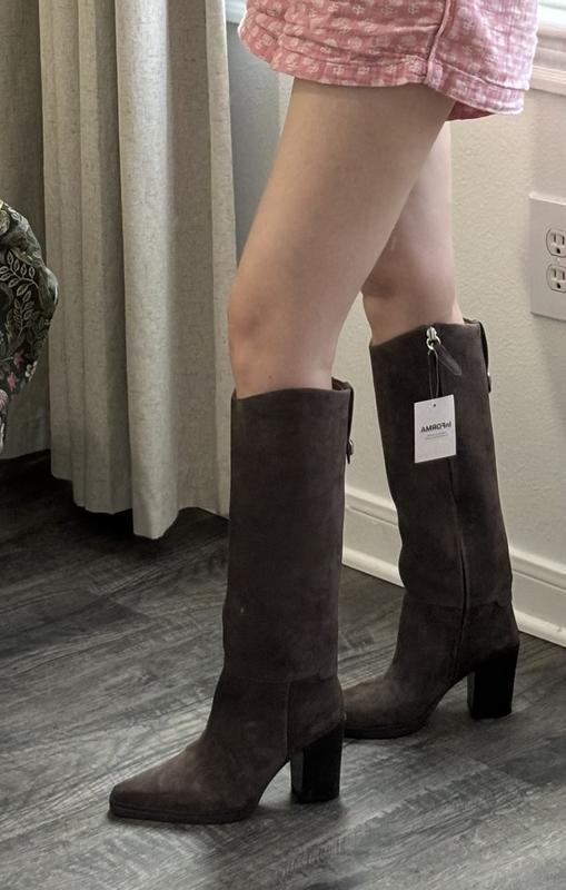 Customer photo for "Beautiful boots but not for everyone"