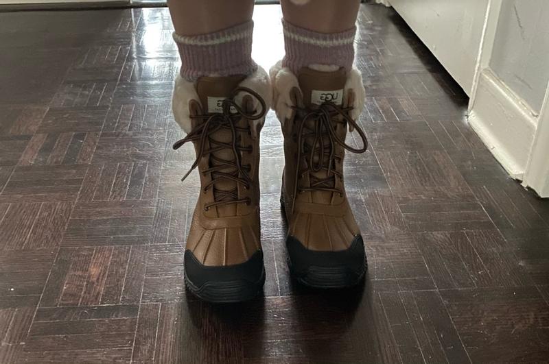 Customer photo for "Comfortable and warm boots"