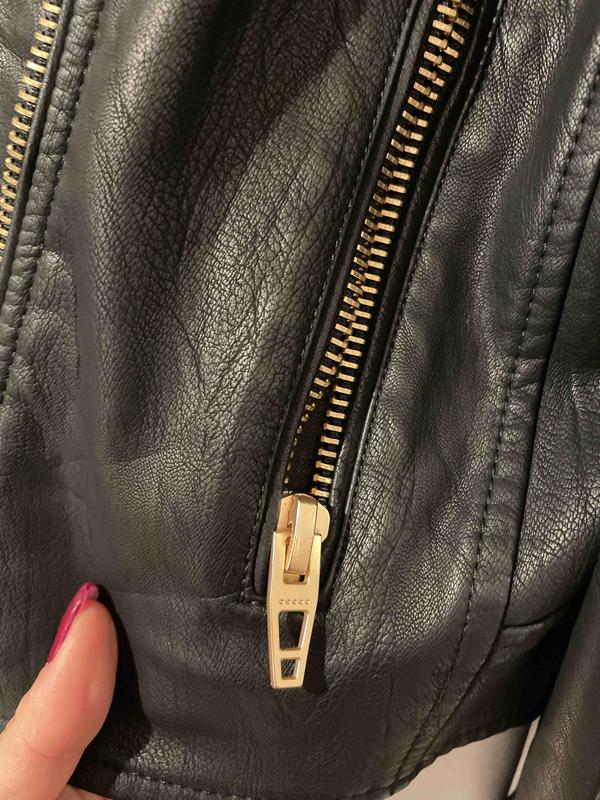 BLANKNYC Faux Leather Hooded Crop Moto Jacket Nordstromrack