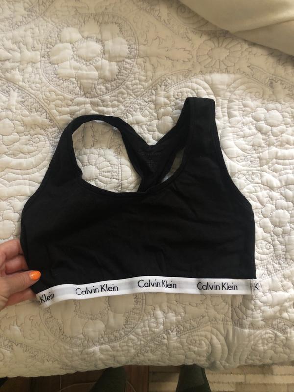 Calvin klein 2024 carousel racerback bralette