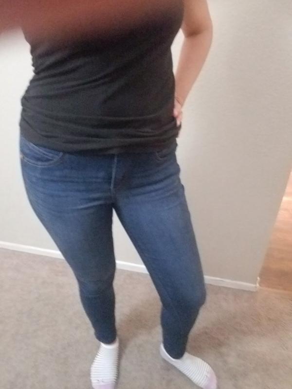 Ab Technology Crop Ankle Skinny Jeans