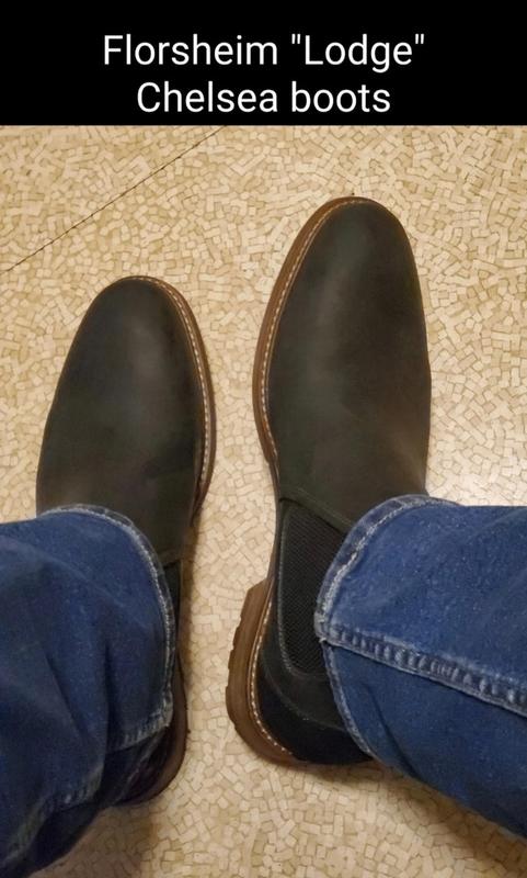 Customer photo for "Great look and fit. Insole disintegrating."