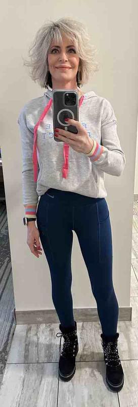 Izzie in Black Shearling