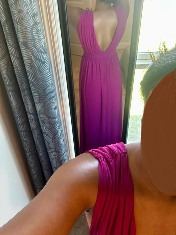Customer photo for "Beautiful dress, sizing slightly odd"