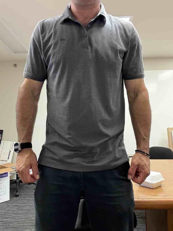 Customer photo for "Flattering Fit"