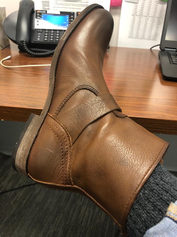 tyler engineer leather boot