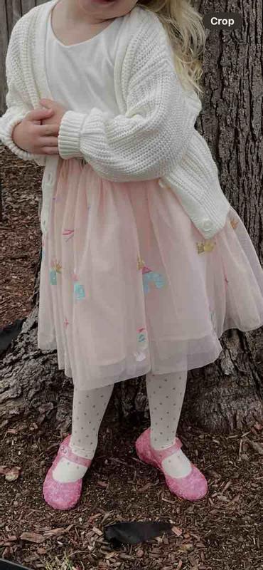Kids' Embroidered Tutu Dress