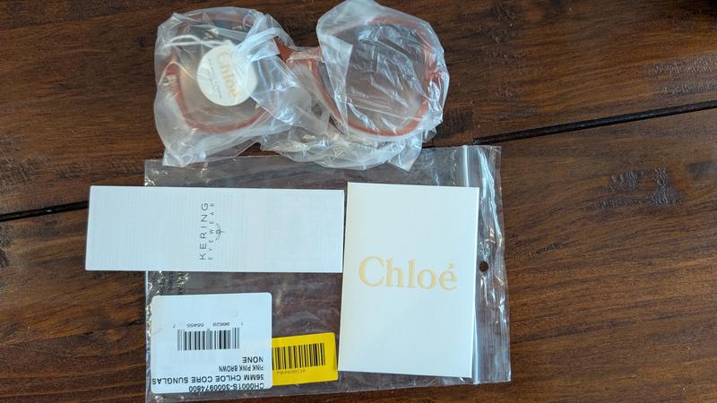 Chloé 56mm Chloe Core Sunglasses | Nordstromrack display picture 1