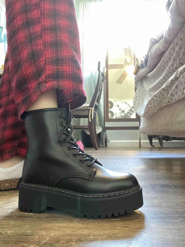 givenchy black combat boots