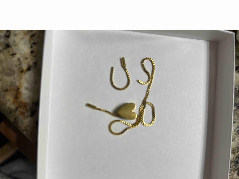 Heart Bolo Bracelet
