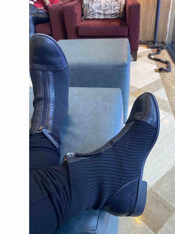 Customer photo for "love those boots!"