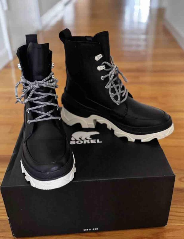 【美品】SOREL☆BREX BOOT LACE WP ブーツ 25.5 黒色 SOREL Brex Cozy Lace WP Boot - Women's - Footwear