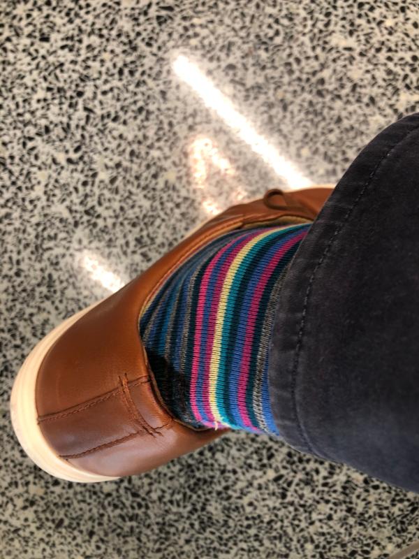 Customer photo for "Comfy, stylish but"