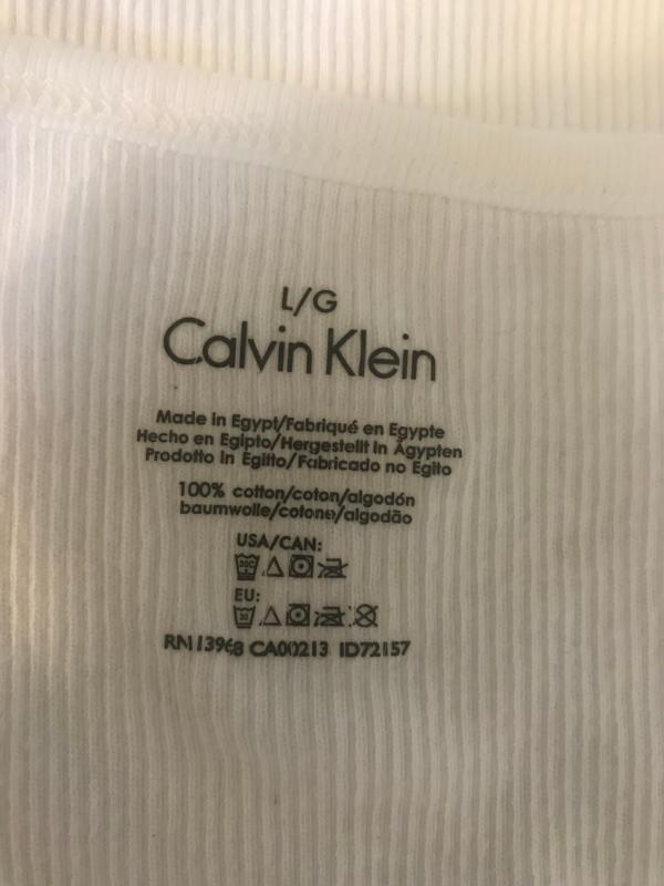 Calvin Klein 3-Pack Cotton Ribbed Tanks