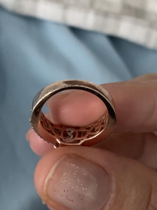 14k rose gold Ring not good