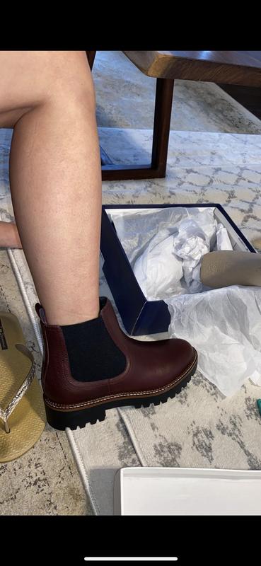caslon miller water resistant chelsea boot