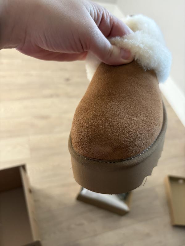 Customer photo for "Sent used scuffed up UGGs"
