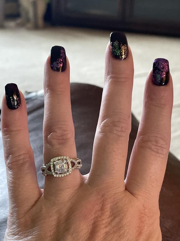 Customer photo for "💜 Asscher Cut"