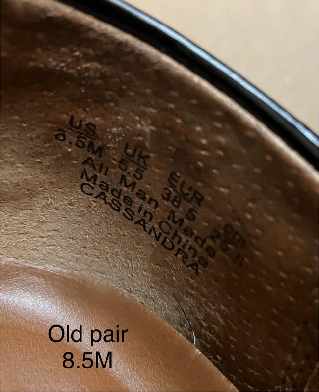 Customer photo for "Not wide, same width as standard"
