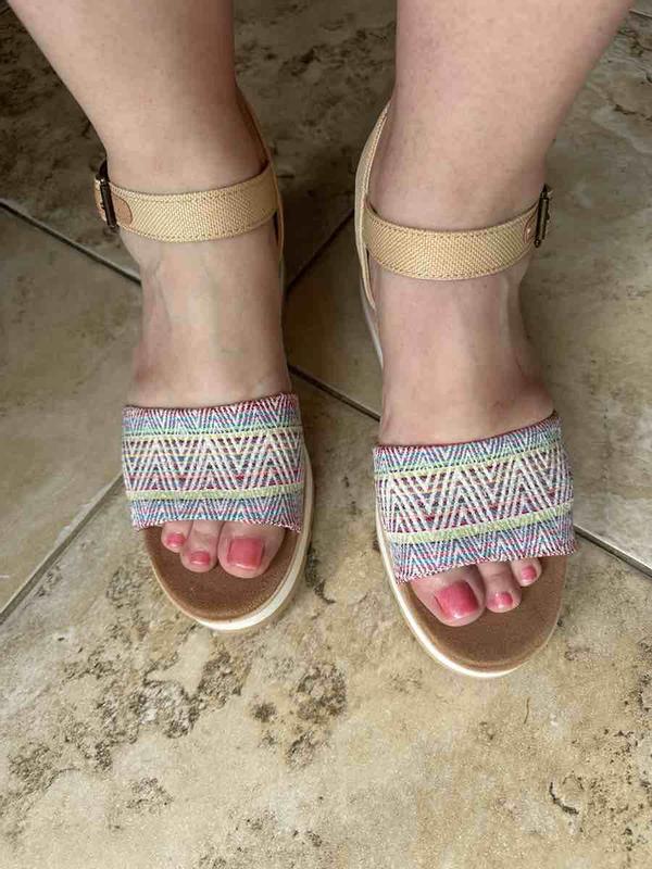 Customer photo for "Great go-to sandal!"