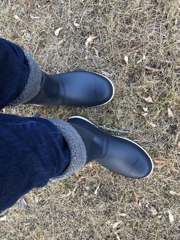 Customer photo for "Love These Hunter Boots"