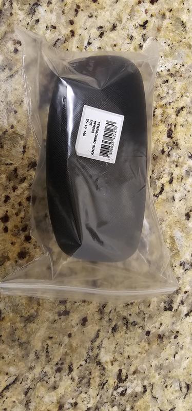 Red Frames with Ferragamo Case