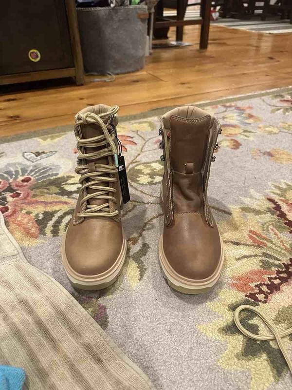 【Sorel】 Lennoxレザーアンドシアリング combatブーツ SOREL Lennox Lace Boot - Women's - Women