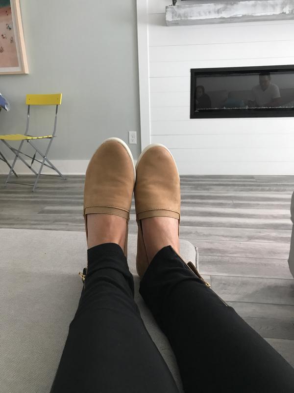 frye slip on melanie