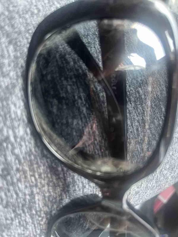 Customer photo for "the lenses started deteriorating"