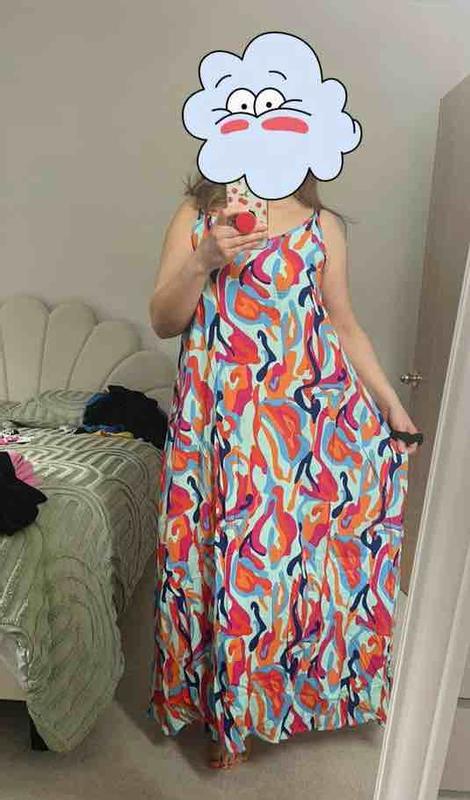 Customer photo for "True to size and not too long"