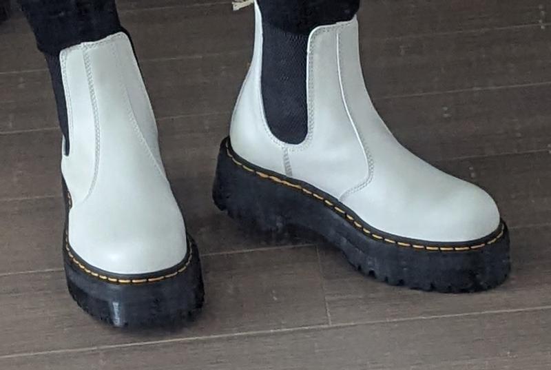 Dr. Martens 2976 Quad Platform Chelsea Boot (Women