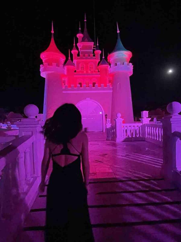 Customer photo for "super elegant party dress"