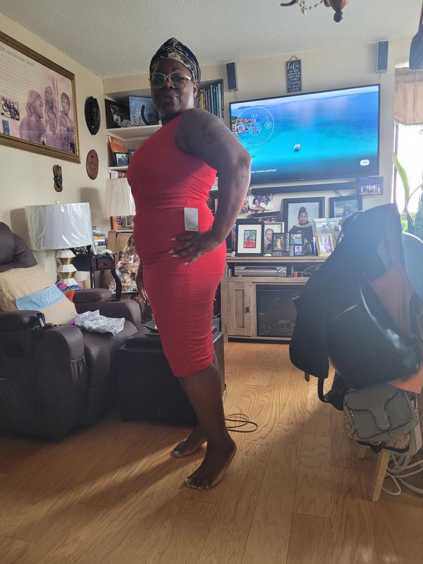 Customer photo for "Sexy but run small"